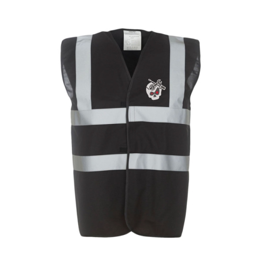 Warnweste &quote;Bastler&quote; | grau