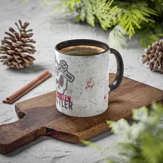 Tasse &quote;HalloweenBastler&quote; | schwarz