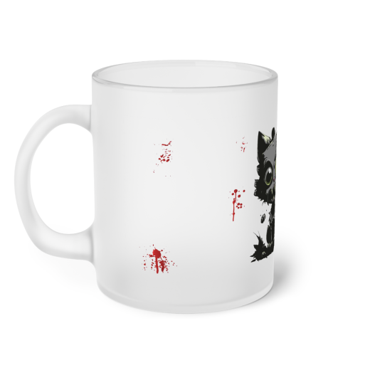 Glas-Tasse &quote;Katze&quote;