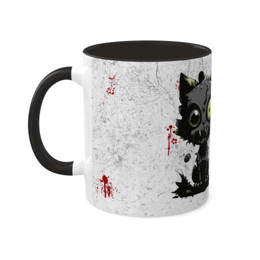 Tasse &quote;Katze&quote; | schwarz