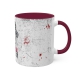 Tasse &quote;HalloweenBastler&quote; | dunkel rot