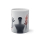 Farbwechsel-Tasse &quote;Schattenmann&quote; | schwarz